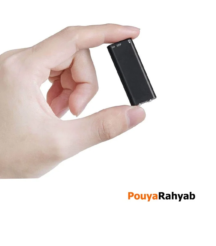 رکوردر ضبط صدا مینیاتوری 16 گیگ مدل Q2 سنسوردار